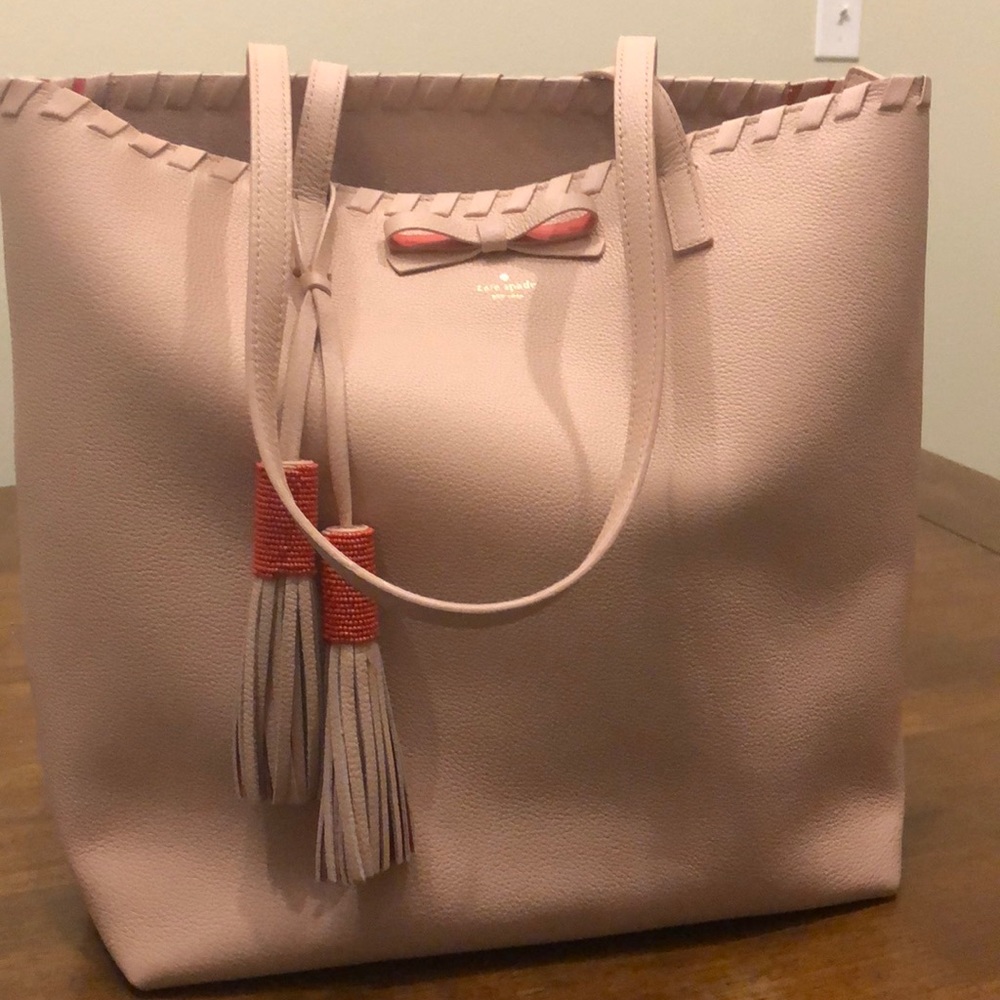 Kate Spade on Purpose pink tote